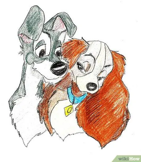 Draw Lady and the Tramp Trinn 8