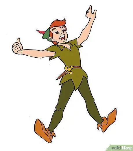 Wie zeichnet man Peter Pan Schritt 7