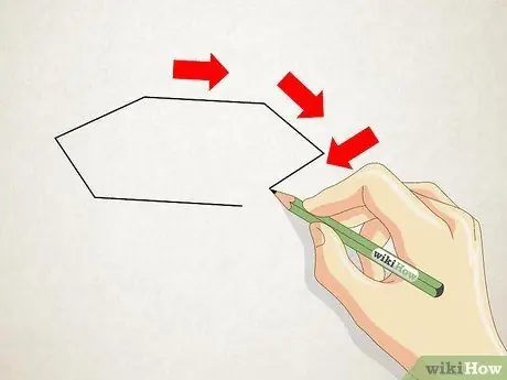 Kos rau Hexagonal Prism Kauj Ruam 1