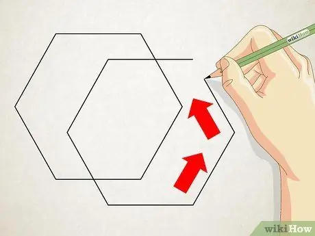 Kos rau Hexagonal Prism Kauj Ruam 12