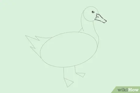 Draw Ducks Step 12