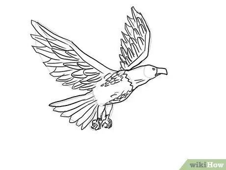 Draw an Eagle Step 39