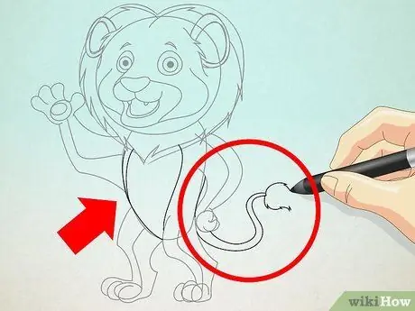 Draw a Cartoon Lion Step 12