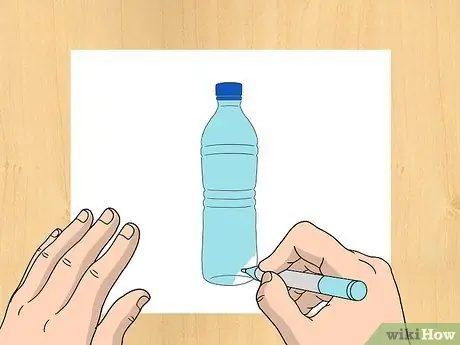 Dibujar una botella de agua Paso 10