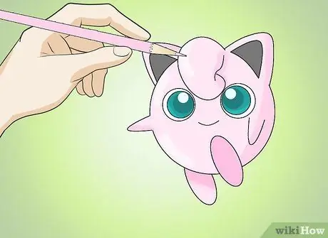 Rajzolj Jigglypuff 12. lépés