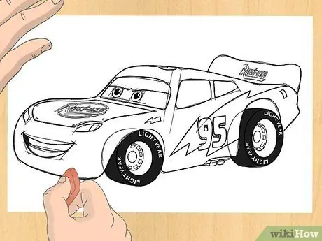 ارسم Lightning McQueen الخطوة 6