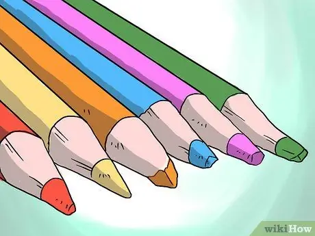 Paghaluin Sa Mga Pencil ng Prismacolor Hakbang 2