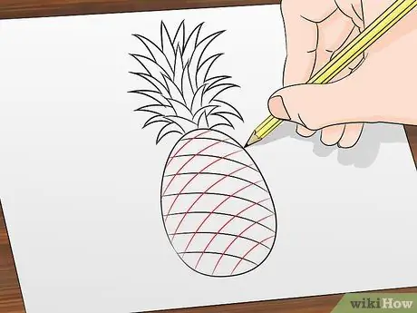 Desenați un ananas Pasul 6