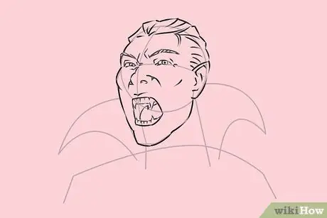 Draw a Vampire Step 19