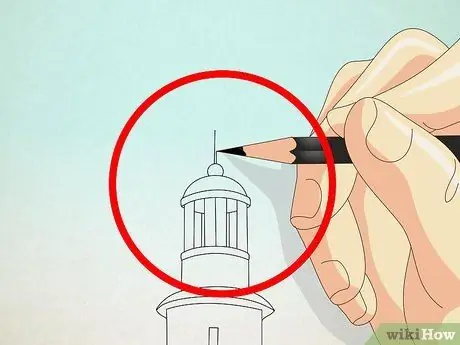 Draw a Lighthouse Step 5