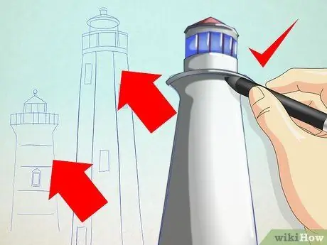 Draw a Lighthouse Step 7