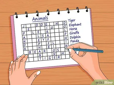 Make a Word Search Step 8