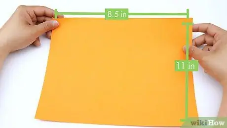 Faire un popper en papier Étape 1