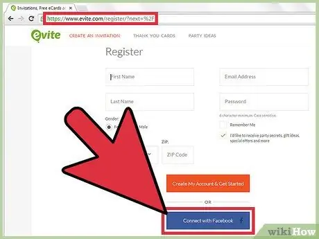 Gumawa ng isang Evite Hakbang 1