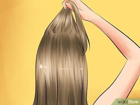 Lakukan Ponytail Tinggi Tengah yang Rapi Langkah 15