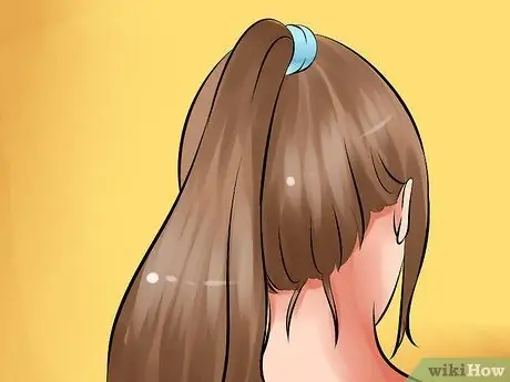 Do a Neat Middle Height Ponytail Step 18