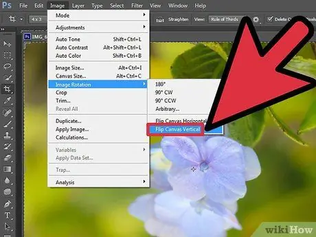 Een afbeelding spiegelen in Adobe Photoshop Stap 3