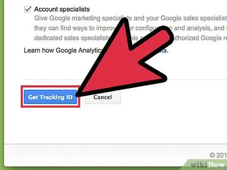 Uporabite Google Analytics 5. korak