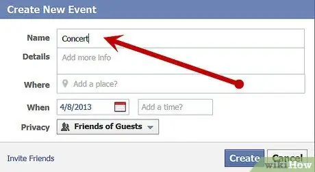 Create an Event on Facebook Step 4