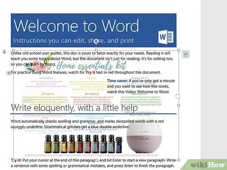 Увиване на текст в Word Стъпка 12