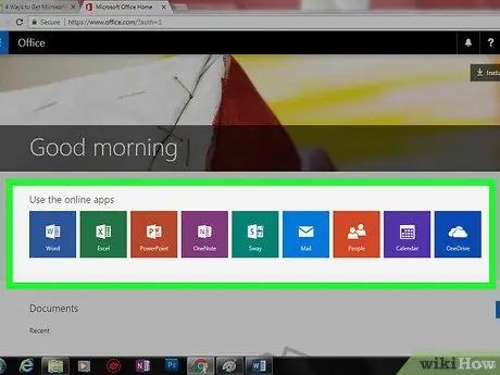 Microsoft Office -ni bepul oling 12 -qadam