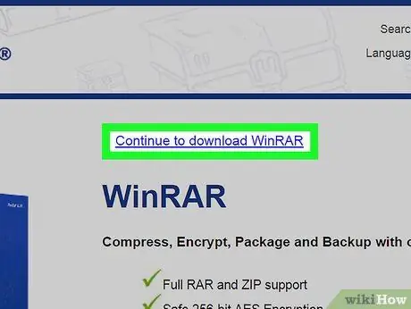 WinRAR 3 -кадамын колдонуңуз