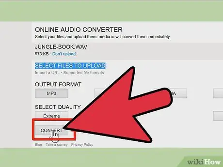 Convertir un fichier WAV en un fichier MP3 Étape 6