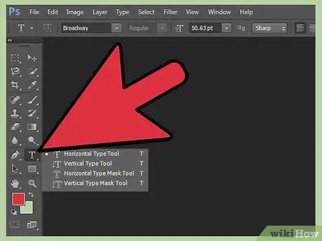 Adobe Photoshop CS6 चरण 9 में टूल का उपयोग करें