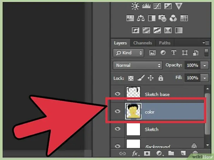 Tô màu và Vẽ trên Adobe Photoshop 6 Bước 27