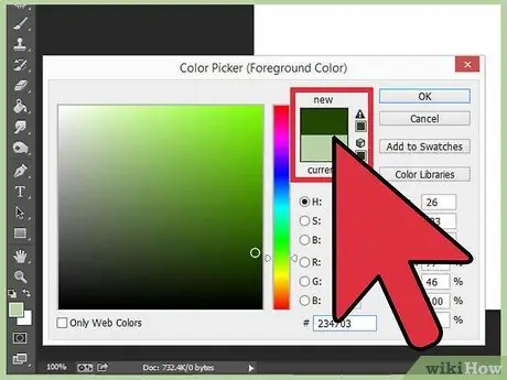 Kleur en teken op Adobe Photoshop 6 Stap 5