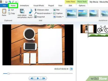 Windows Movie Maker Adım 27'yi kullanın