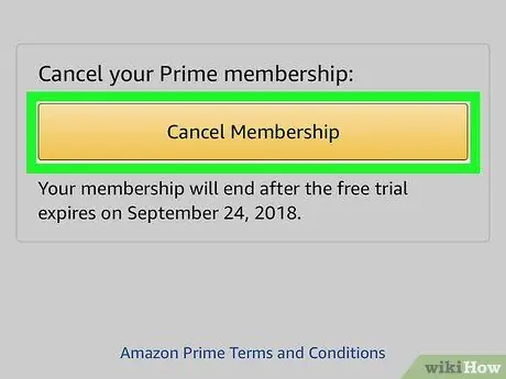 Atšaukite „Amazon Prime“15 veiksmą