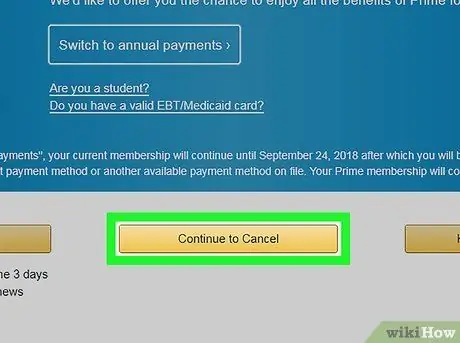 ยกเลิก Amazon Prime ขั้นตอนที่ 4