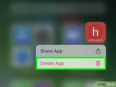 Slett en iPhone -app Trinn 8