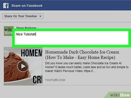 Objavite YouTube video na Facebooku Korak 15