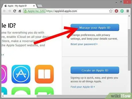 เปลี่ยน Apple ID ของคุณ ขั้นตอนที่ 1