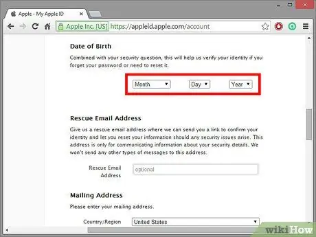 เปลี่ยน Apple ID ของคุณ ขั้นตอนที่ 10