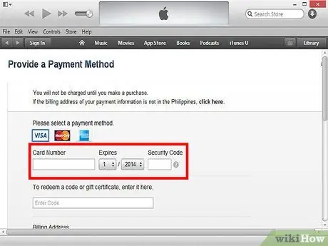 Promijenite Apple ID Korak 6