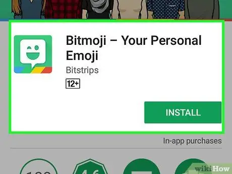 Gunakan Bitmoji Langkah 1