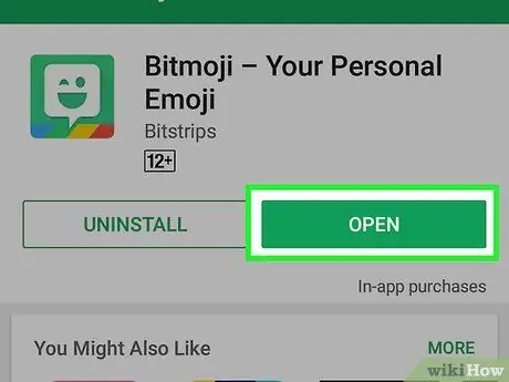 Bitmoji 2 -кадамын колдонуңуз