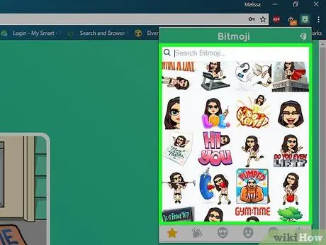 از مرحله 31 Bitmoji استفاده کنید