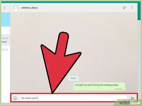 Uporabite Whatsapp v računalniku Korak 10