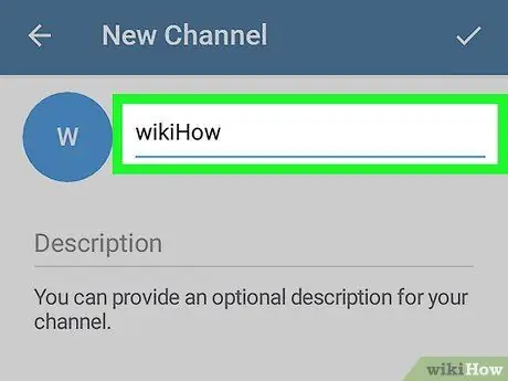 Create a Telegram Channel on Android Step 5