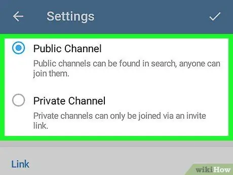 Buat Saluran Telegram pada Android Langkah 8