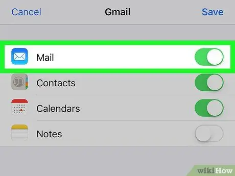 Importe contatos do Gmail para o seu iPhone Etapa 9