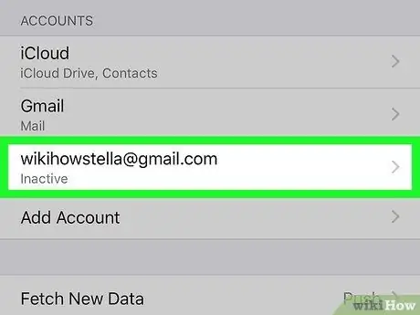 Importe contatos do Gmail para o seu iPhone Etapa 13