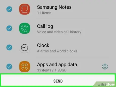 Transfer SMS from Android to Android Step 24