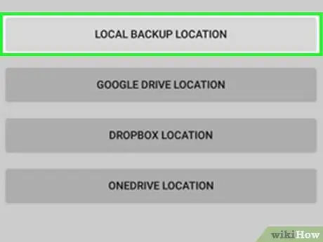 Transfer SMS from Android to Android Step 5