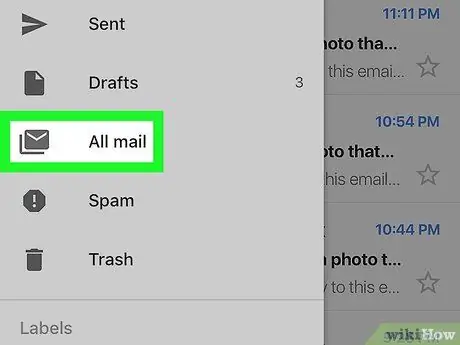 Désarchiver un e-mail sur Gmail sur iPhone ou iPad Étape 10