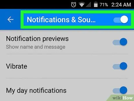 Schimbați sunetul de notificare pe Facebook Messenger pe Android Pasul 4